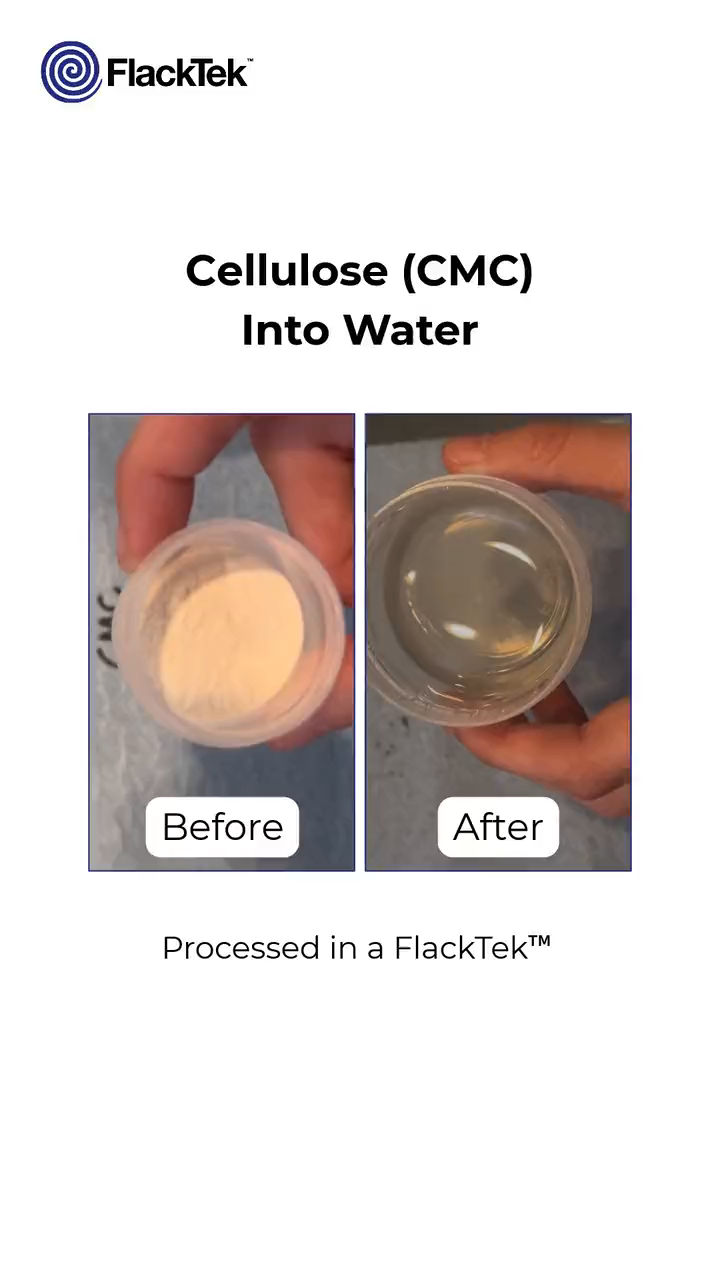 Cellulose (CMC) Into Water