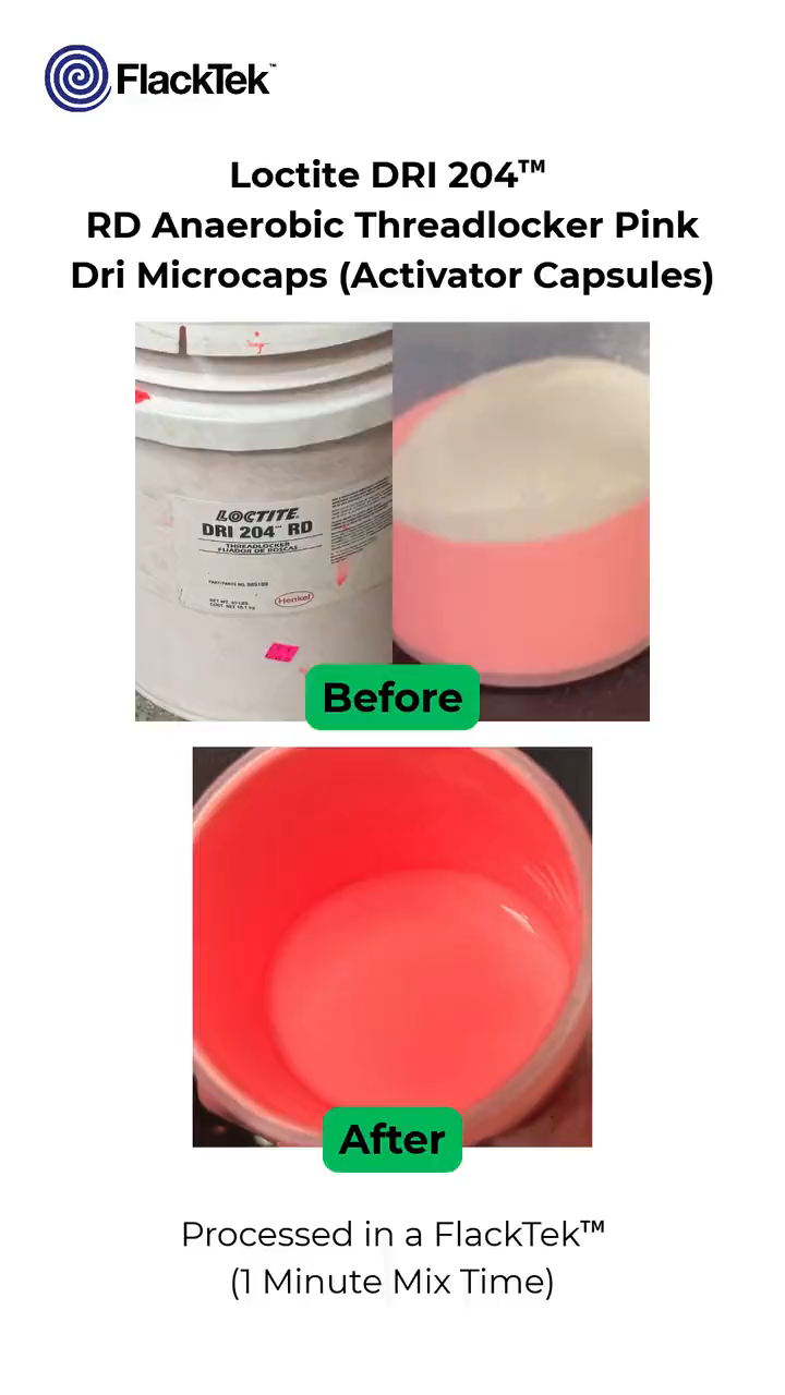 Loctite DRI 204™ RD Anaerobic Threadlocker + Dri Microcaps