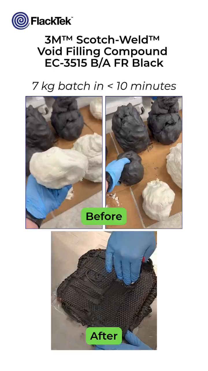 3M™ Scotch-Weld™ Void Filling Compound EC-3515 BA FR Black